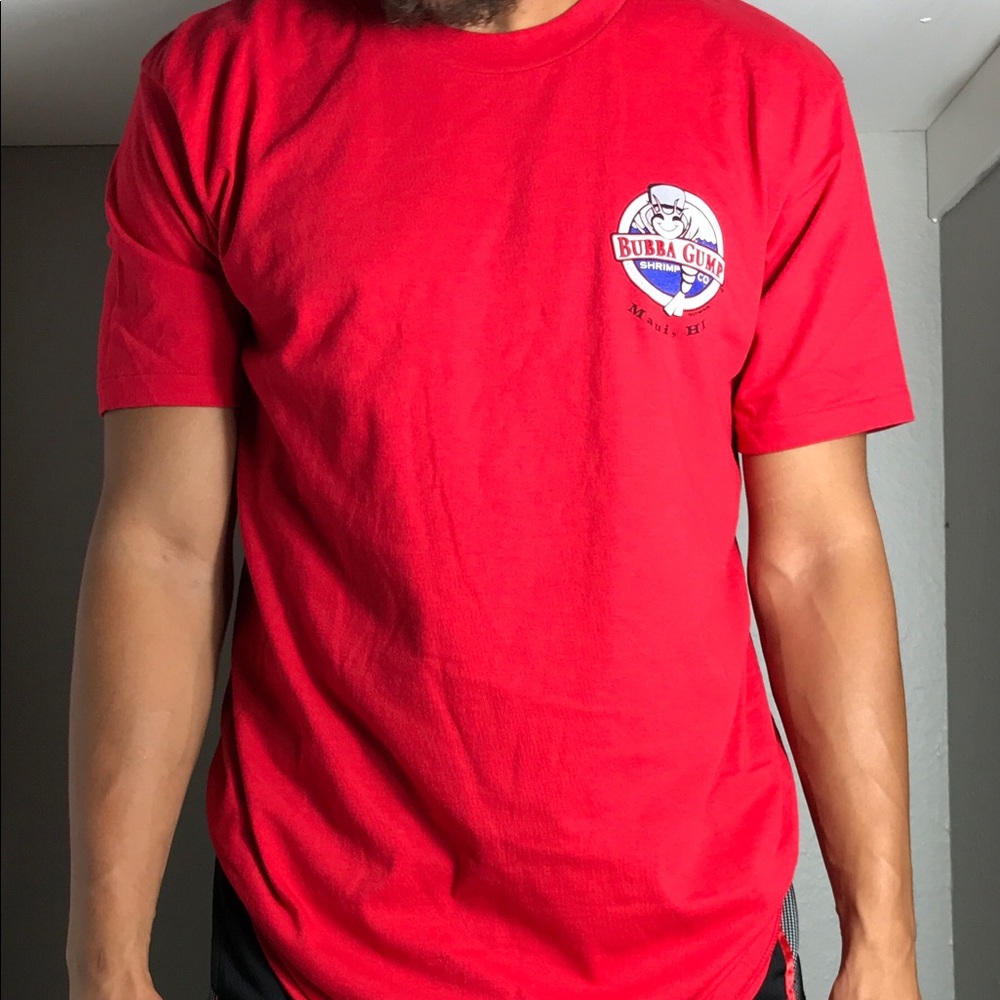 vintage 1996 Bubba Gump Shrimp shirt size Large